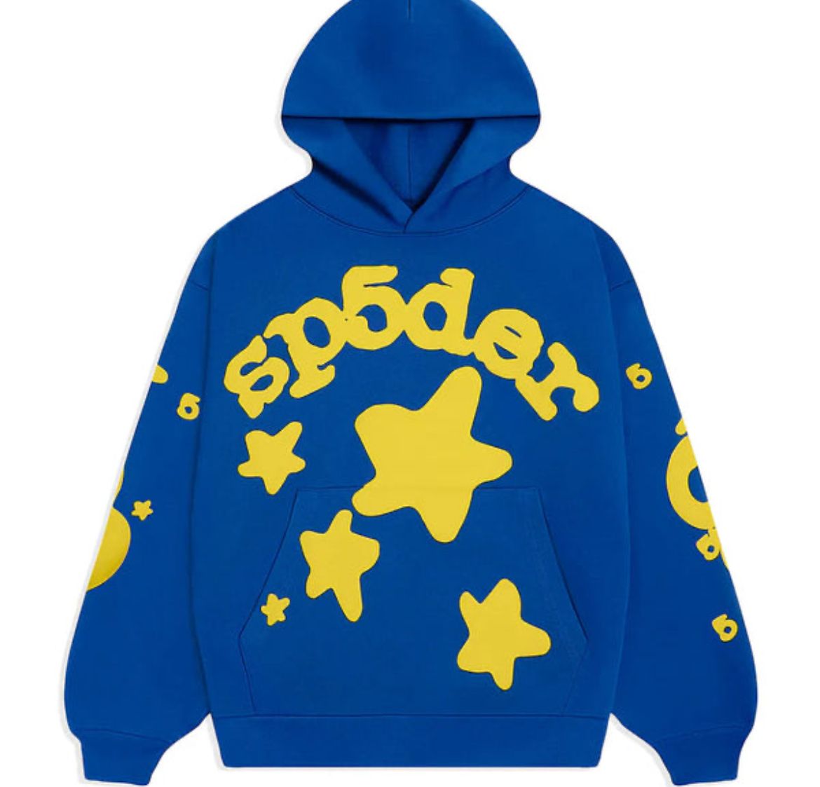 Spider Hoodie Blue