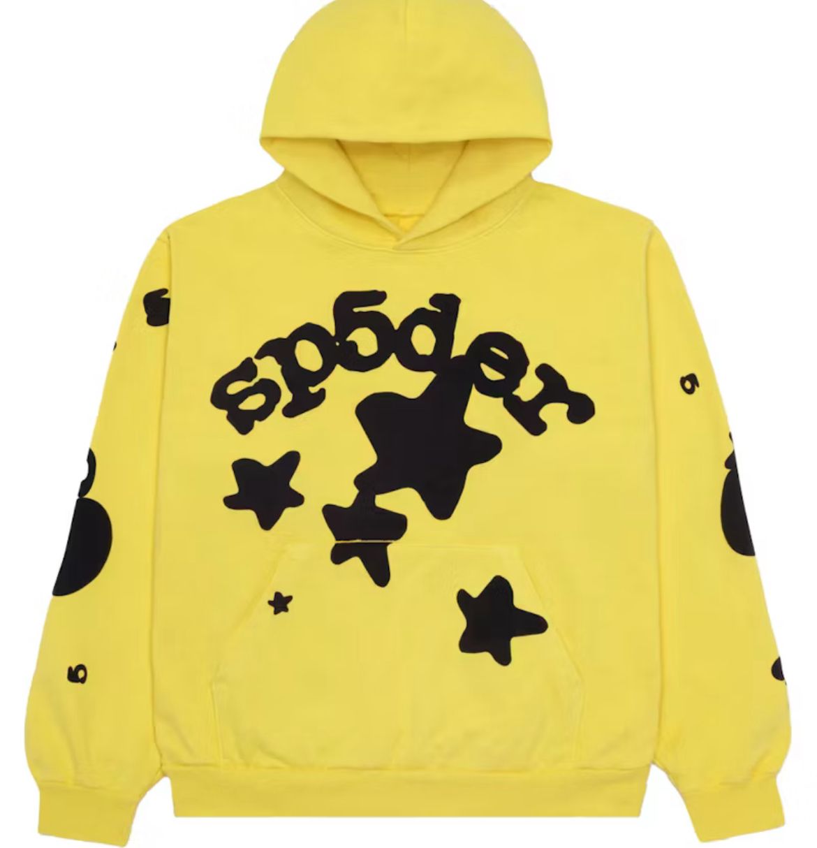 Spider Hoodie yellow