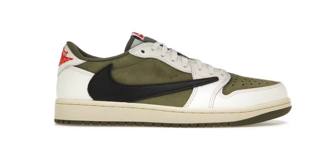 Jordan 1 X Travis Scott Olive