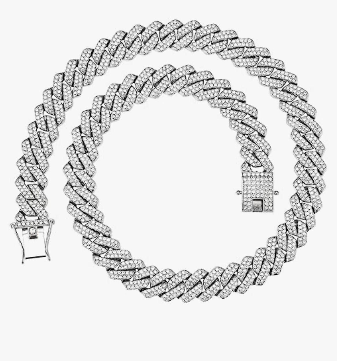 Cuban Link Iced out Necklace
