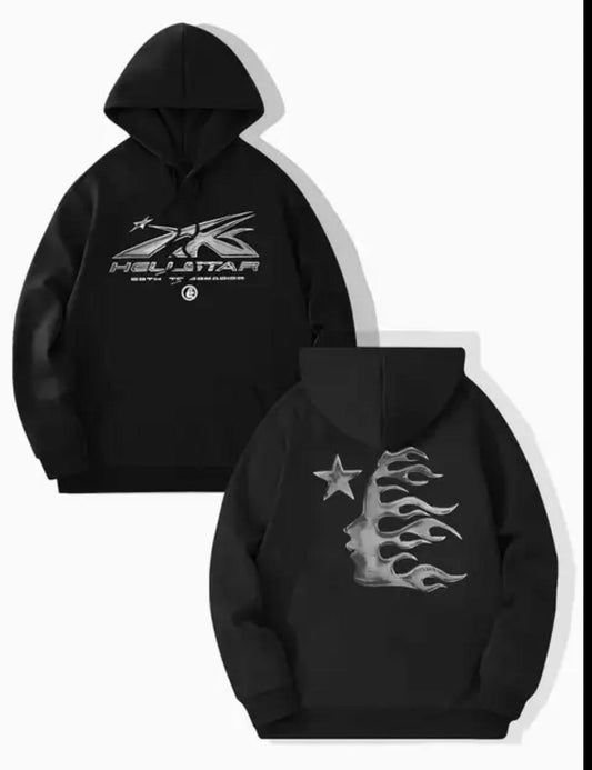 Hellstar Hoodie Black