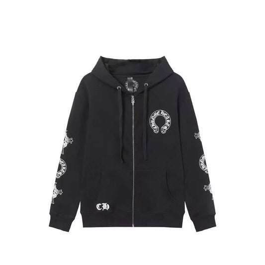 Chrome Hearts Zip Up Hoodie