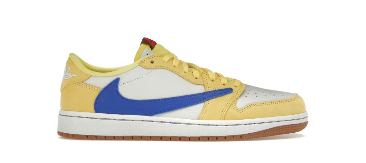 Jordan 1 X Travis Scott Canary