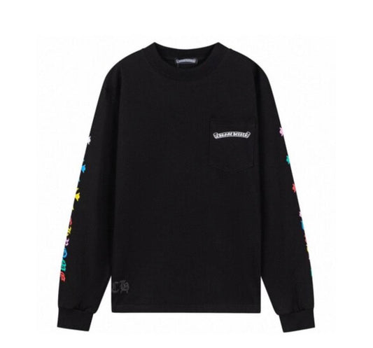 chrome hearts long sleeve Black
