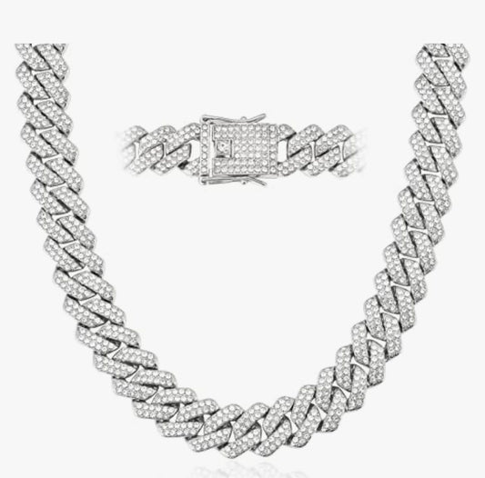 Cuban Link Iced out Necklace