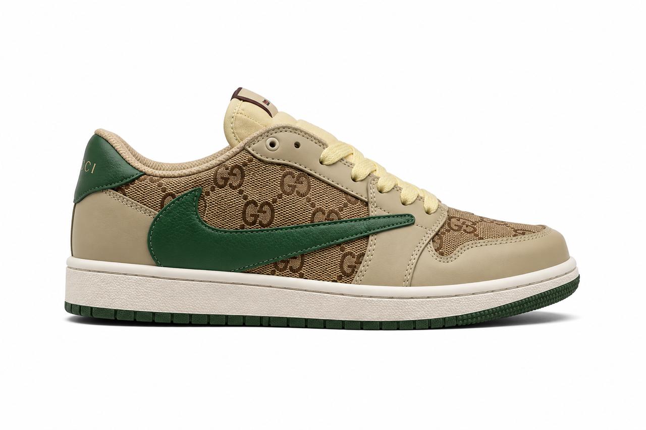 Jordan 1s X Travis Scott Gucci