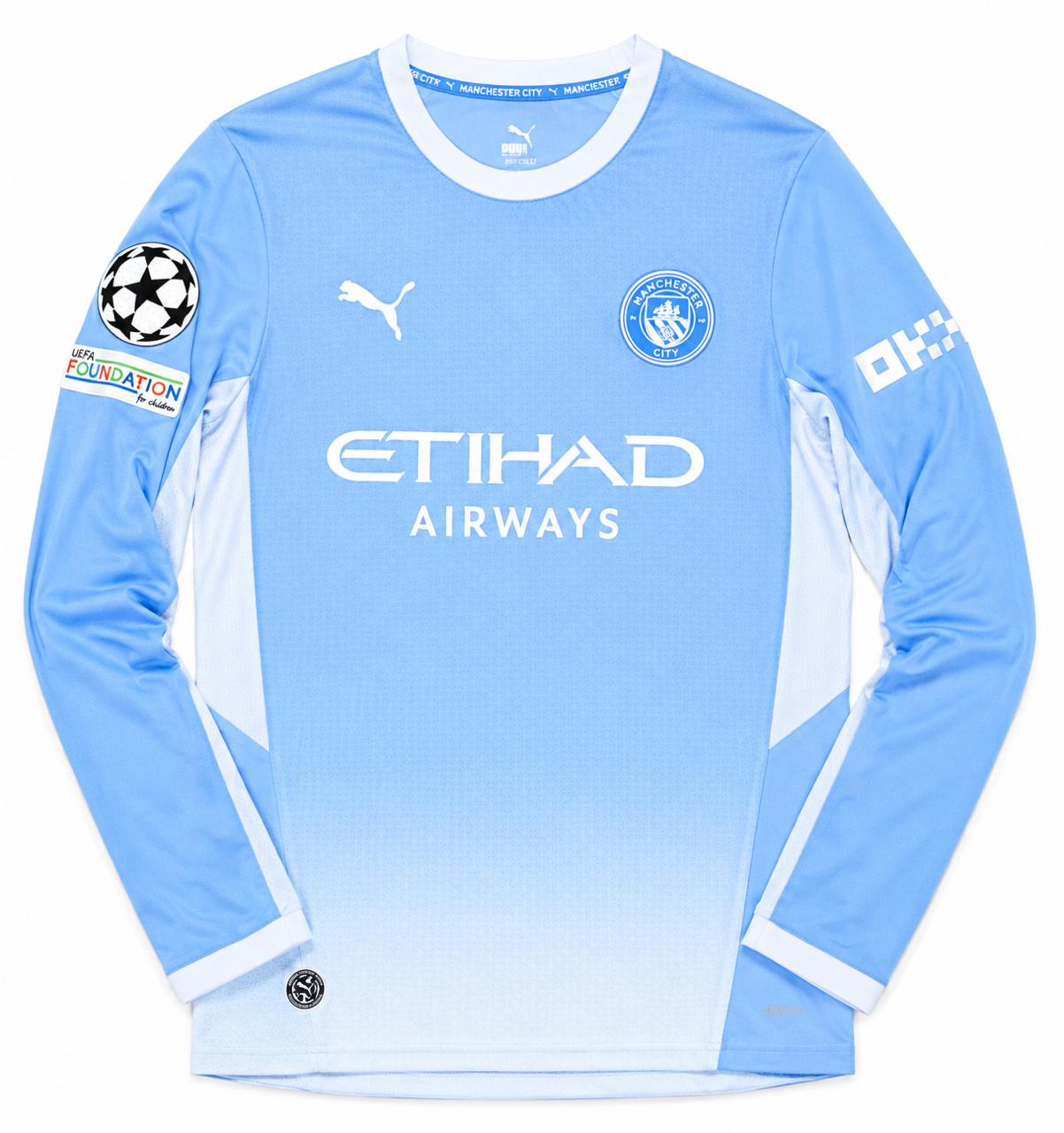 Manchester City Long Sleeve jersey