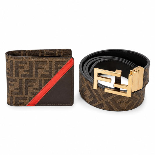 Fendi Belt and Wallet