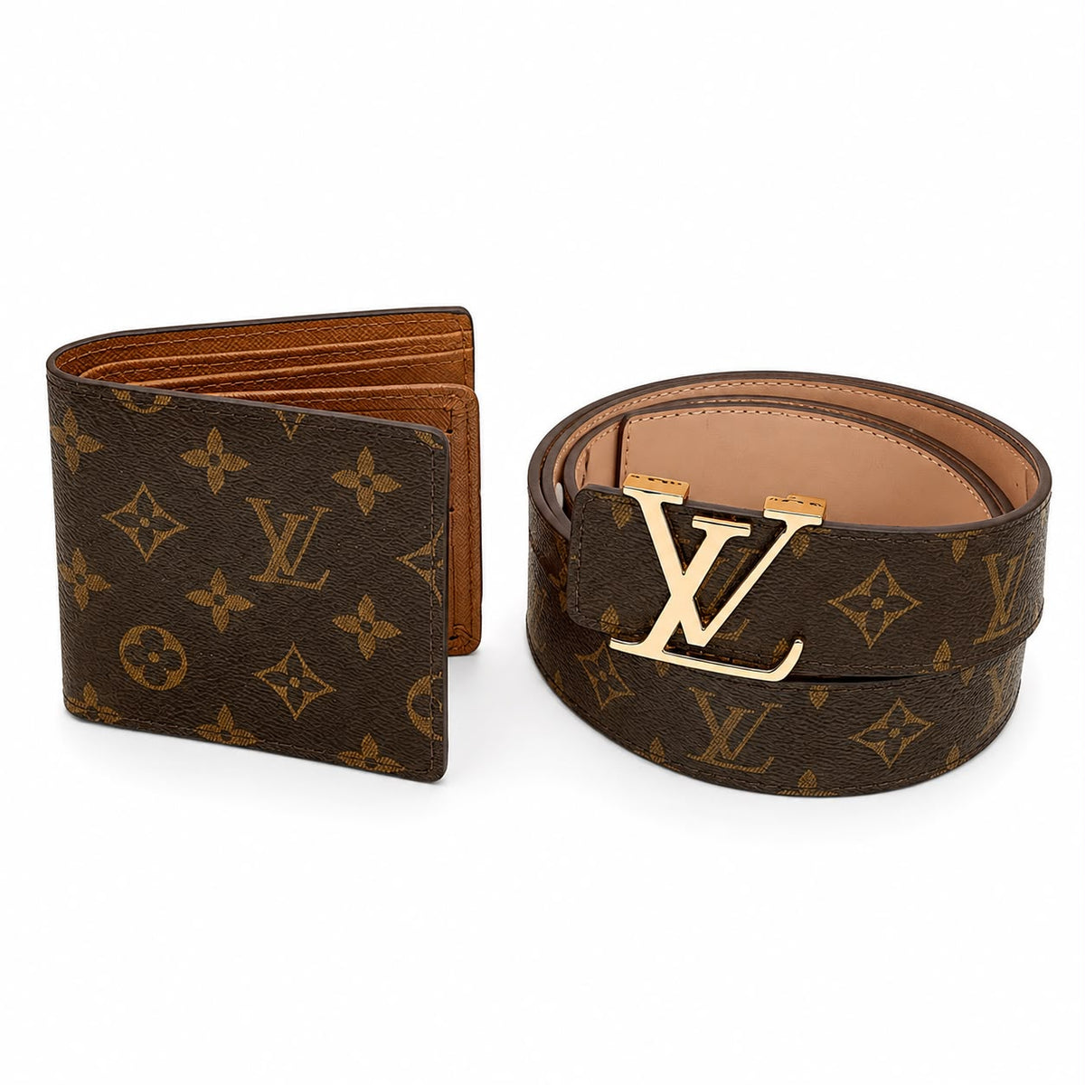 LV Belt and Wallet
